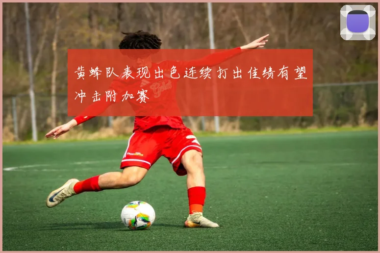 黄蜂队表现出色连续打出佳绩有望冲击附加赛